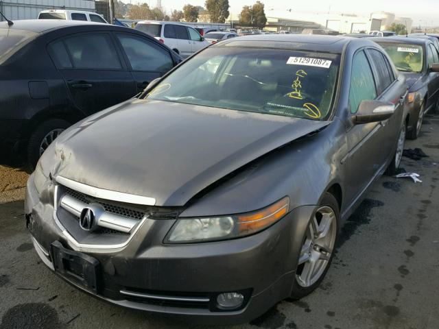 19UUA66228A041490 - 2008 ACURA TL BROWN photo 2