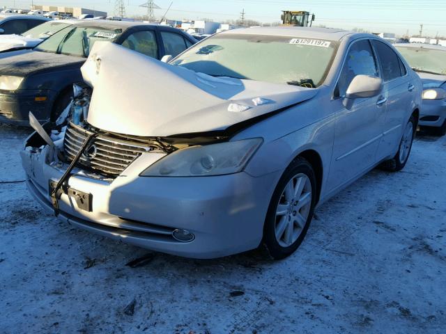 JTHBJ46GX72059913 - 2007 LEXUS ES 350 SILVER photo 2