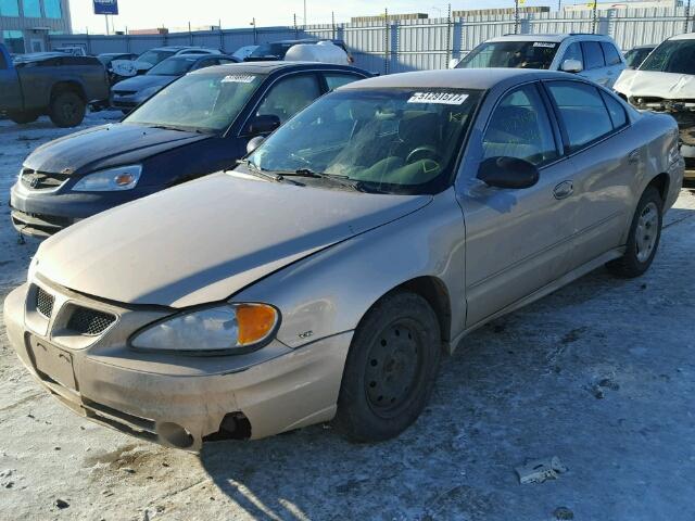 1G2NE52E25M161595 - 2005 PONTIAC GRAND AM S 米色 照片 2