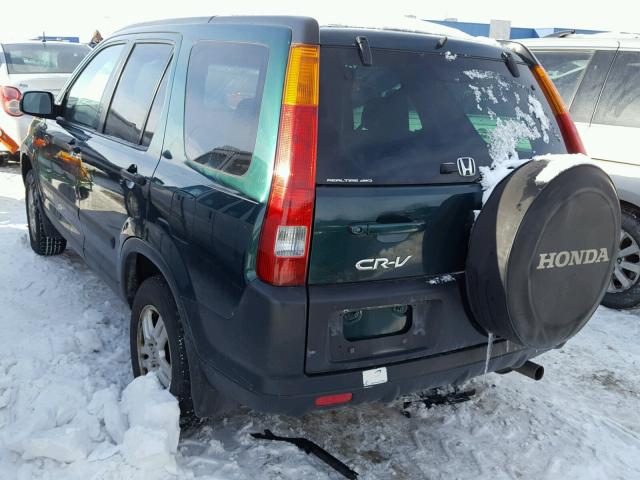 SHSRD78873U128443 - 2003 HONDA CR-V EX GREEN photo 3