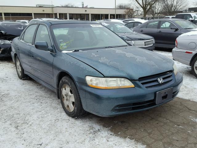 1HGCG16582A054033 - 2002 HONDA ACCORD EX GREEN photo 1