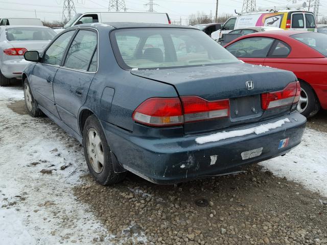 1HGCG16582A054033 - 2002 HONDA ACCORD EX GREEN photo 3