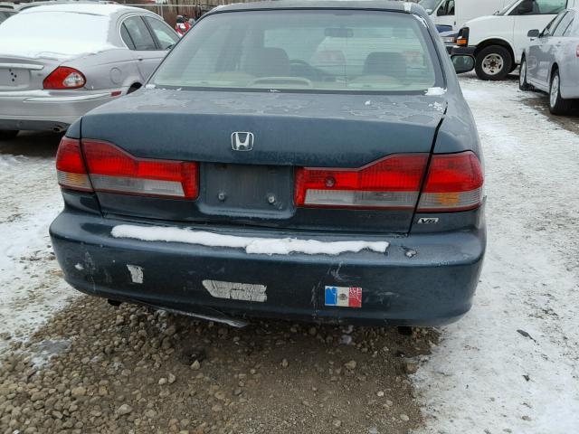 1HGCG16582A054033 - 2002 HONDA ACCORD EX GREEN photo 9