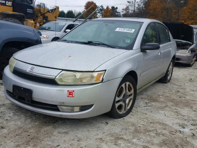 1G8AL52F33Z170096 - 2003 SATURN ION LEVEL SILVER photo 2