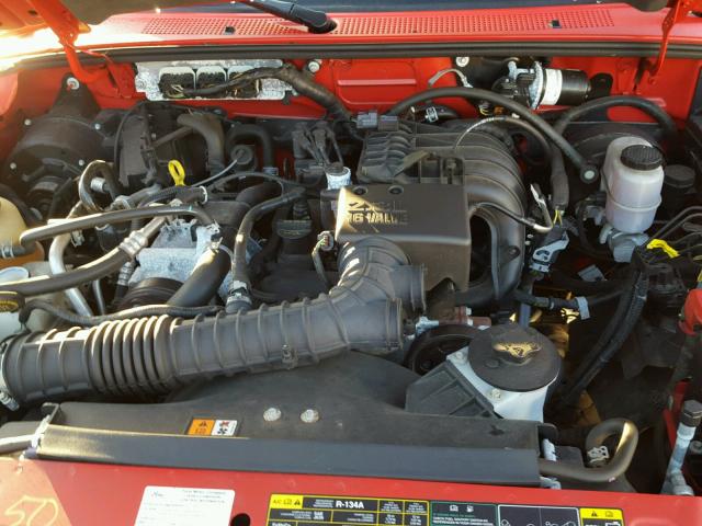 1FTKR1ADXBPA28257 - 2011 FORD RANGER RED photo 7