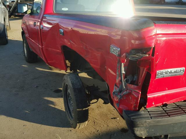 1FTKR1ADXBPA28257 - 2011 FORD RANGER RED photo 9