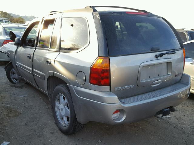 1GKDT13S722503693 - 2002 GMC ENVOY BEIGE photo 3