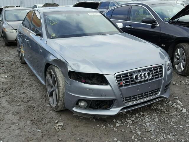 WAUBGCFL5AA035259 - 2010 AUDI S4 PREMIUM GRAY photo 1