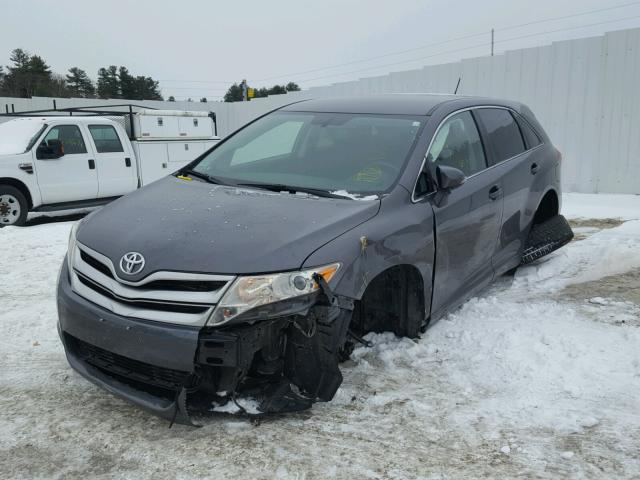 4T3BA3BB7FU072422 - 2015 TOYOTA VENZA LE GRAY photo 2