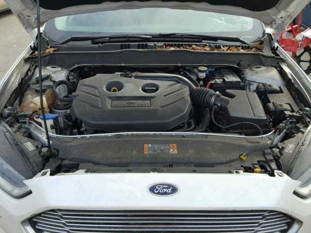 3FA6P0K99ER382110 - 2014 FORD FUSION TIT WHITE photo 7