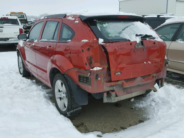 1B3CB3HAXAD568676 - 2010 DODGE CALIBER MA ORANGE photo 3