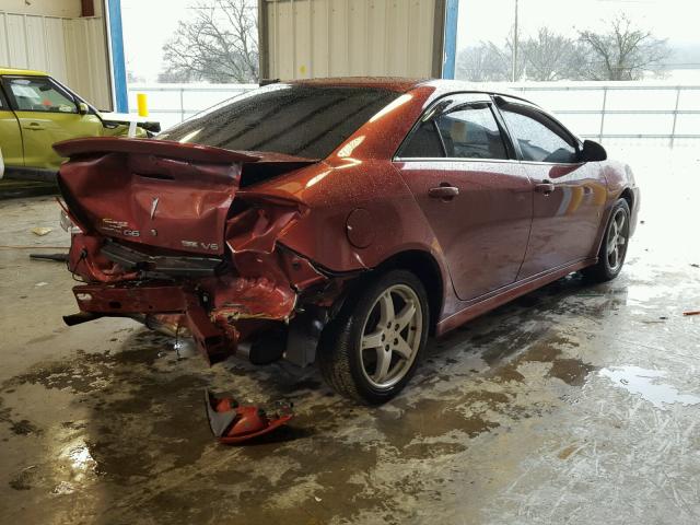 1G2ZJ57K794249074 - 2009 PONTIAC G6 RED photo 4