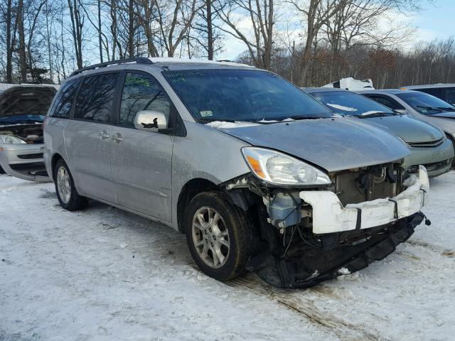 5TDZA22C64S080351 - 2004 TOYOTA SIENNA XLE GRAY photo 1