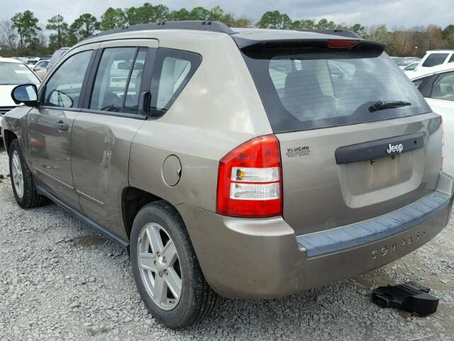 1J8FT47W78D691804 - 2008 JEEP COMPASS SP SILVER photo 3
