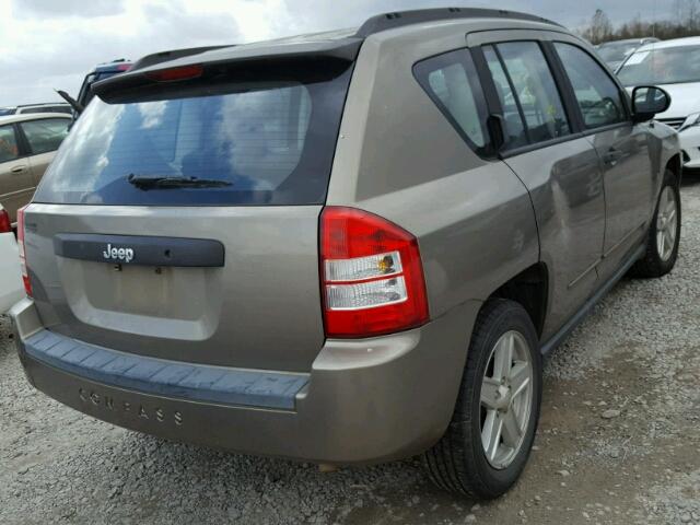 1J8FT47W78D691804 - 2008 JEEP COMPASS SP SILVER photo 4
