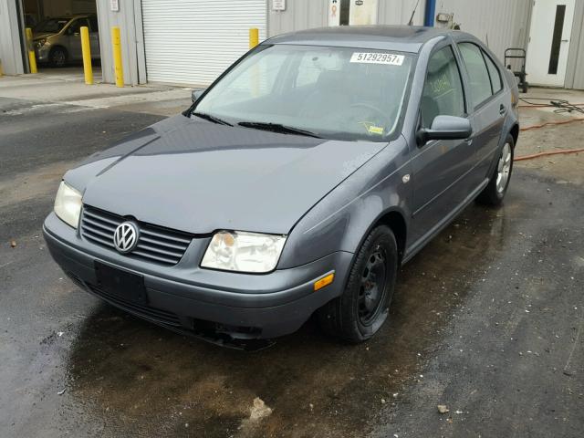 3VWSK69MX3M038345 - 2003 VOLKSWAGEN JETTA GLS GRAY photo 2