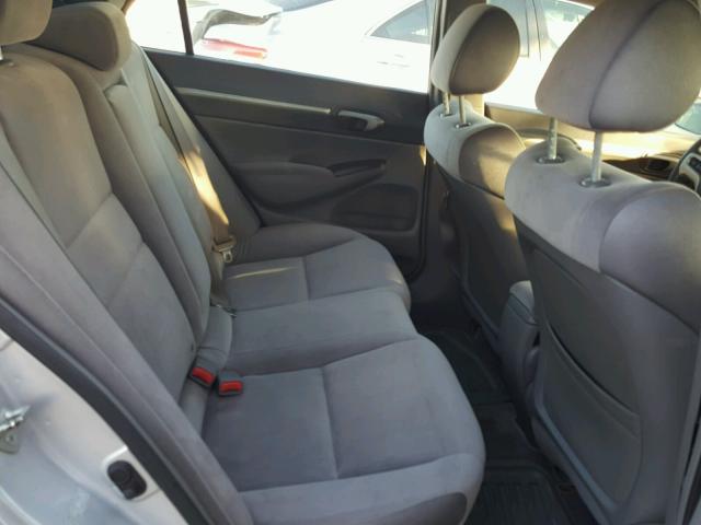 1HGFA16828L028744 - 2008 HONDA CIVIC EX SILVER photo 6