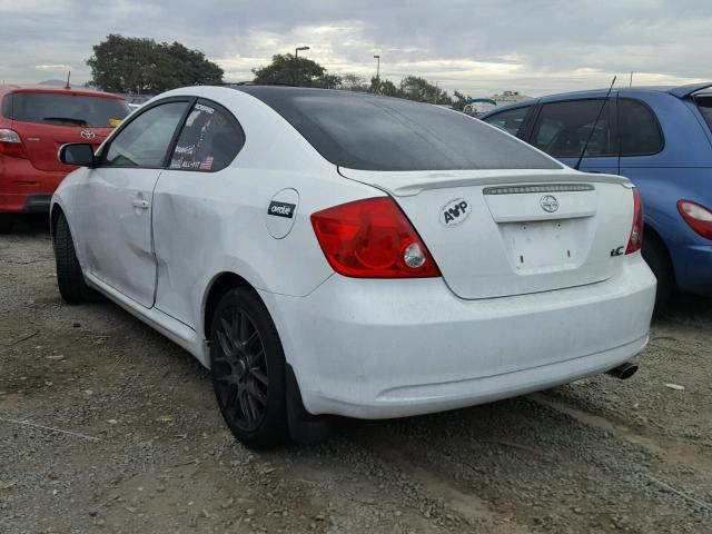 JTKDE167060087316 - 2006 TOYOTA SCION TC 白色 照片 3