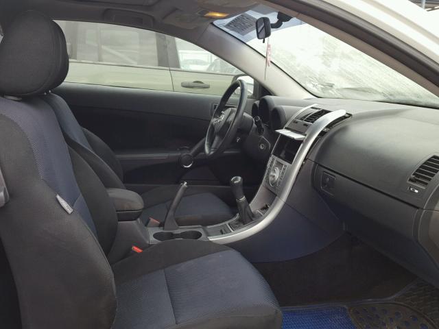 JTKDE167060087316 - 2006 TOYOTA SCION TC 白色 照片 5