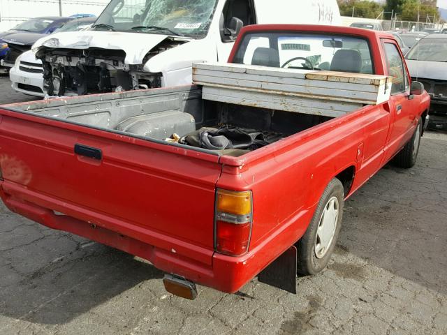 JT4RN55E7H0236828 - 1987 TOYOTA PICKUP 1 T RED photo 4