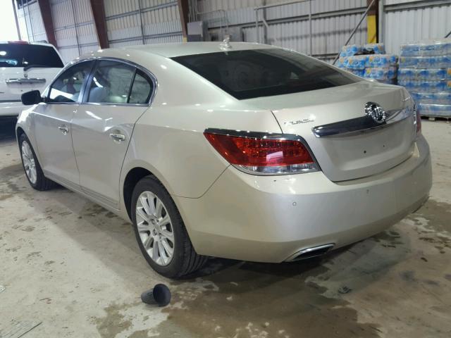 1G4GC5E31DF284856 - 2013 BUICK LACROSSE CREAM photo 3