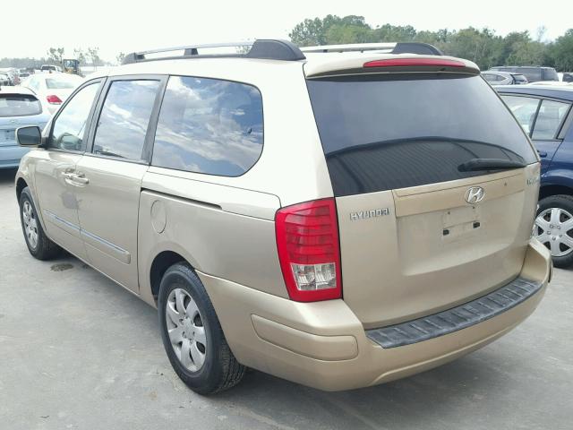 KNDMC233976038487 - 2007 HYUNDAI ENTOURAGE GOLD photo 3