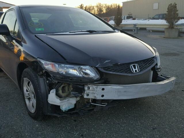 2HGFG3B51DH504222 - 2013 HONDA CIVIC LX BLACK photo 9