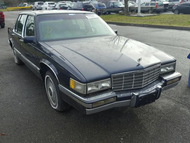 1G6CD53B0N4209608 - 1992 CADILLAC DEVILLE BLUE photo 1