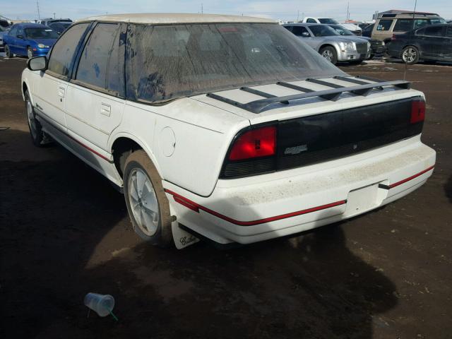 1G3WR54T7LD318454 - 1990 OLDSMOBILE CUTLASS SU WHITE photo 3