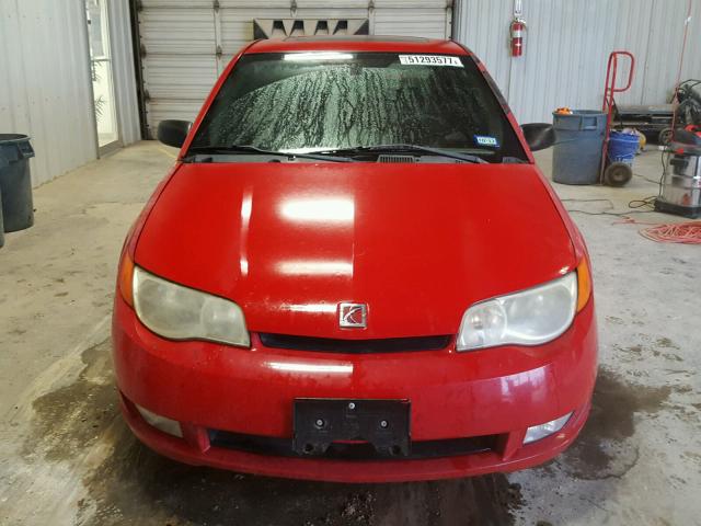 1G8AW15B56Z133273 - 2006 SATURN ION LEVEL წითელი ფოტო 9