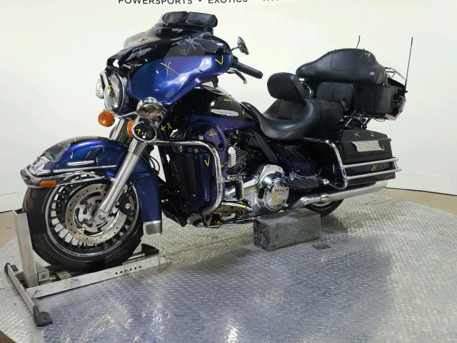 1HD1KEM11AB660356 - 2010 HARLEY-DAVIDSON FLHTK PURPLE photo 4