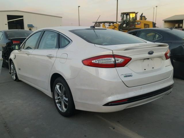 3FA6P0SU6FR226547 - 2015 FORD FUSION TIT WHITE photo 3