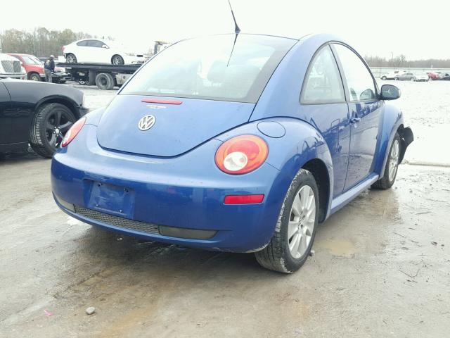 3VWPG31CX8M502315 - 2008 VOLKSWAGEN NEW BEETLE BLUE photo 4