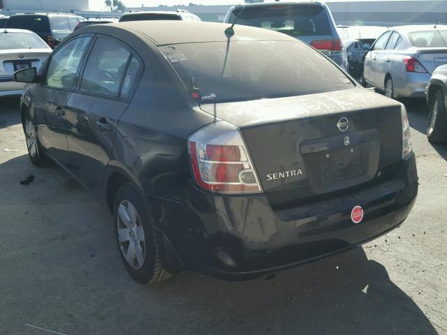 3N1AB61E98L647381 - 2008 NISSAN SENTRA 2.0 BLACK photo 3