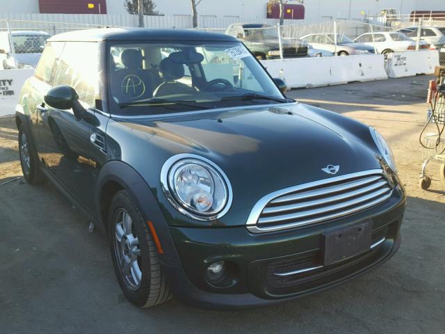 WMWSU3C58BT099669 - 2011 MINI COOPER GREEN photo 1