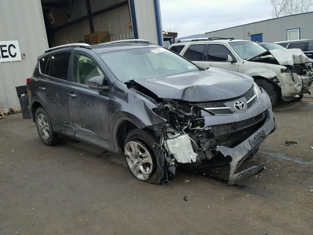 JTMZFREV4EJ019747 - 2014 TOYOTA RAV4 LE Grafit foto 1
