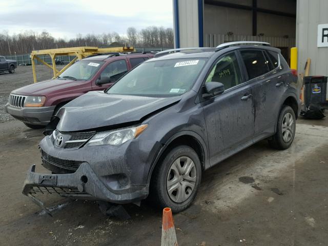 JTMZFREV4EJ019747 - 2014 TOYOTA RAV4 LE Grafit foto 2