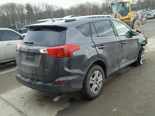 JTMZFREV4EJ019747 - 2014 TOYOTA RAV4 LE Grafit foto 4