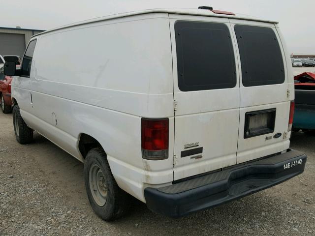 1FTNE2EL9BDA61140 - 2011 FORD ECONOLINE WHITE photo 3