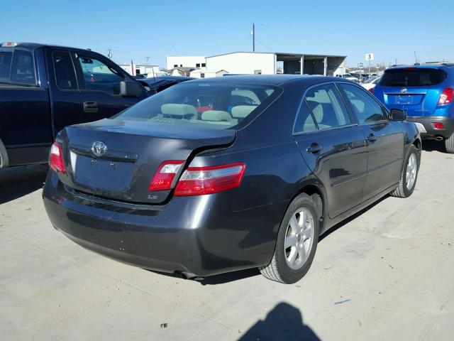 4T1BE46K58U243359 - 2008 TOYOTA CAMRY CE GRAY photo 4