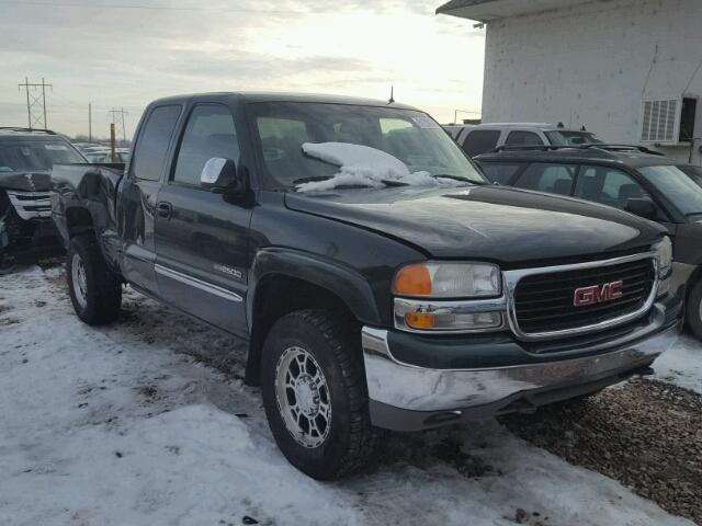 1GTGK29U71Z172386 - 2001 GMC NEW SIERRA GREEN photo 1