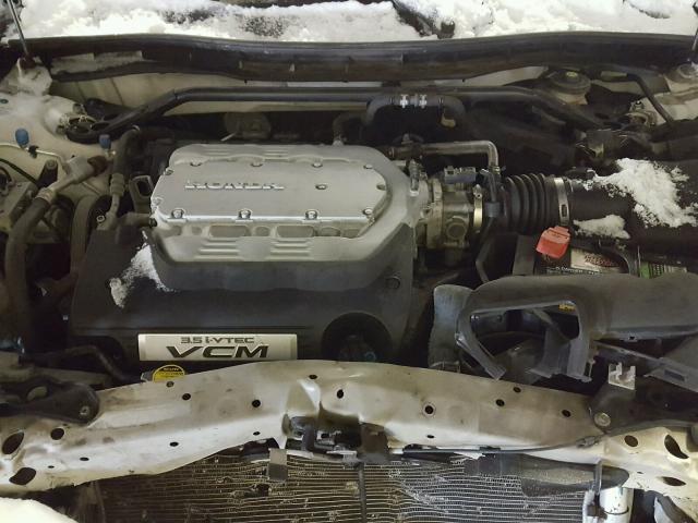 1HGCP36868A066969 - 2008 HONDA ACCORD EXL WHITE photo 7