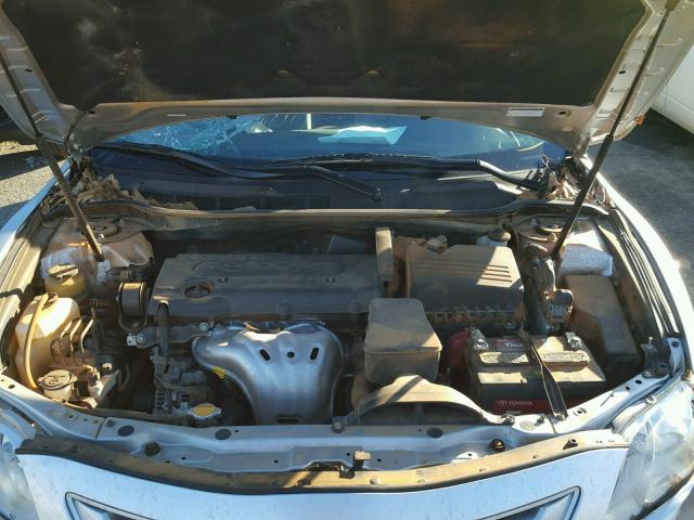 4T1BE46K79U363598 - 2009 TOYOTA CAMRY BASE SILVER photo 7