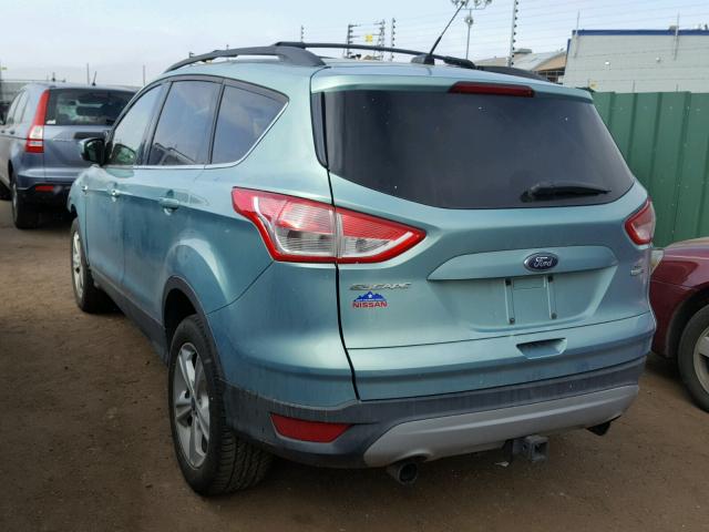 1FMCU9G97DUC45754 - 2013 FORD ESCAPE SE TURQUOISE photo 3