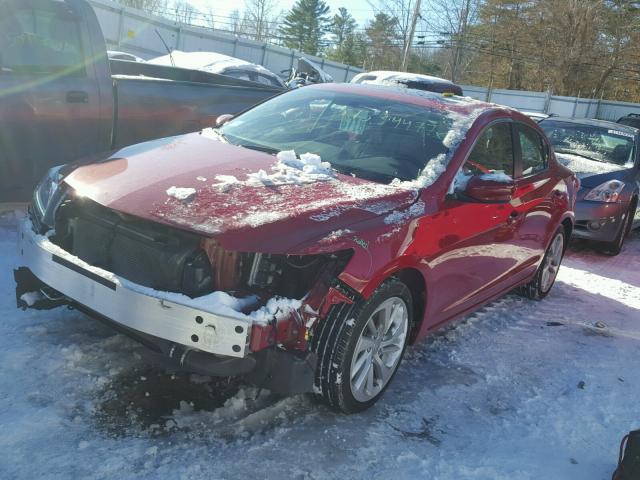19UDE2F38HA010153 - 2017 ACURA ILX BASE RED photo 2