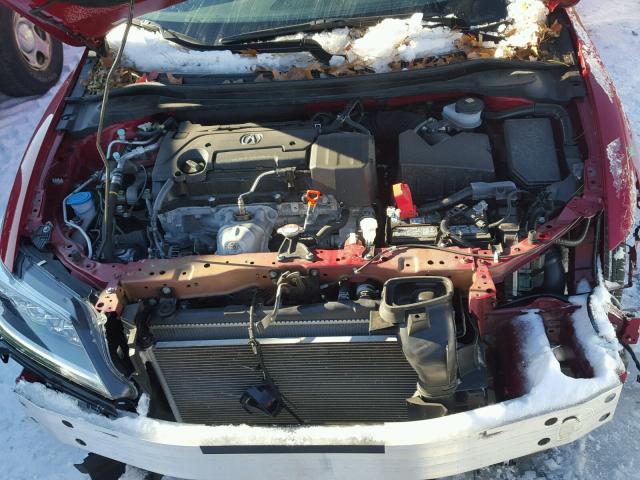 19UDE2F38HA010153 - 2017 ACURA ILX BASE RED photo 7