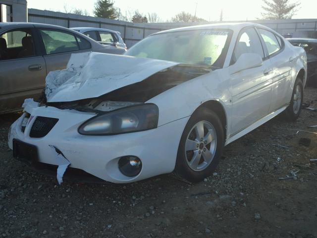 2G2WP552861230545 - 2006 PONTIAC GRAND PRIX WHITE photo 2