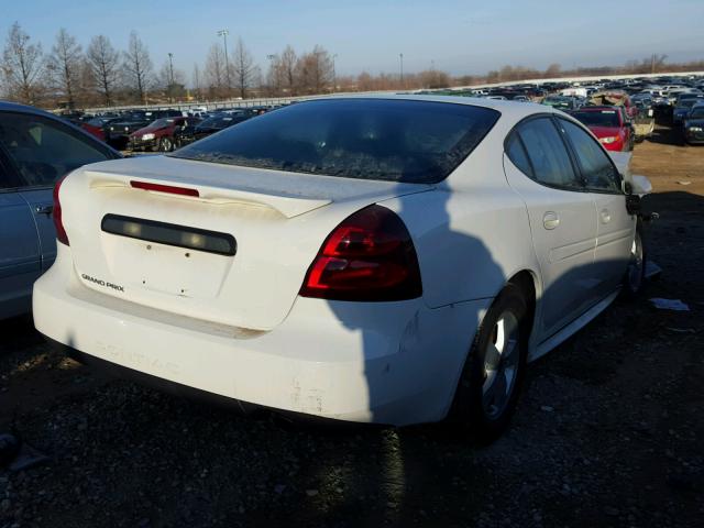 2G2WP552861230545 - 2006 PONTIAC GRAND PRIX WHITE photo 4