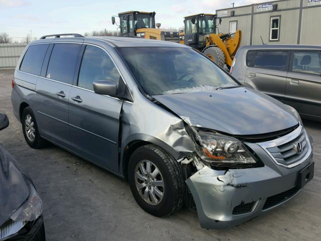 5FNRL38669B057178 - 2009 HONDA ODYSSEY EX BLUE photo 1