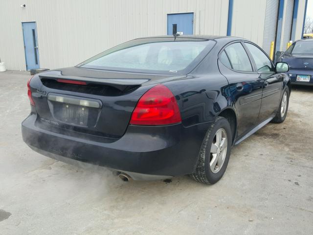 2G2WP552481187499 - 2008 PONTIAC GRAND PRIX BLACK photo 4